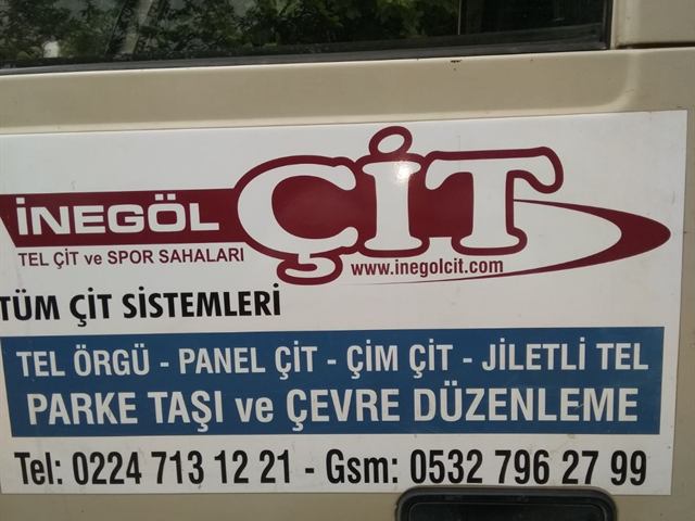 İnegöl Çit ekibi ve hizmet araçları - 1