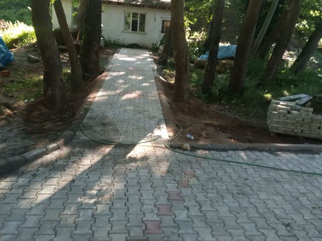 İnegöl Çit tarafından yapılan parke taşı ve bordür uygulaması - 12