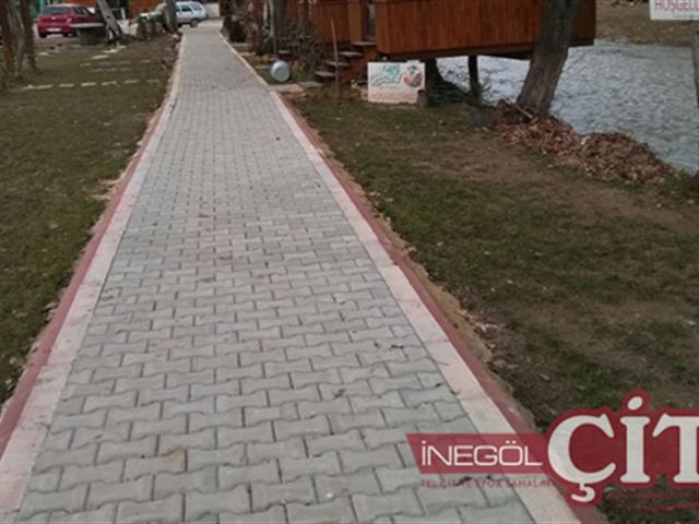 İnegöl Çit tarafından yapılan parke taşı ve bordür uygulaması - 26