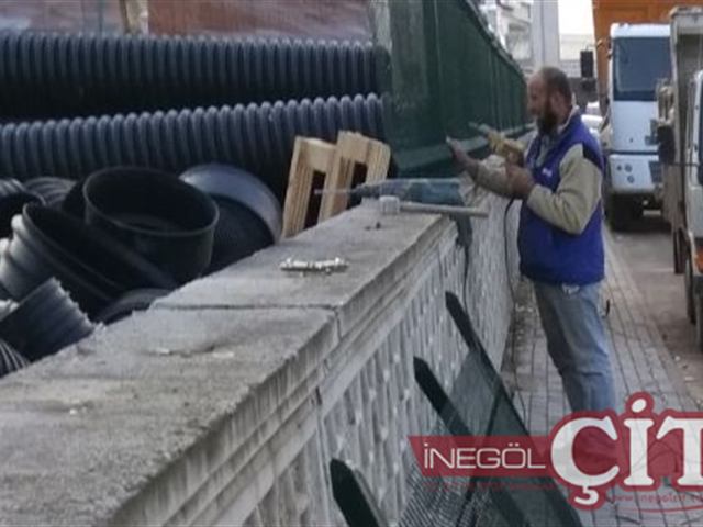 İnegöl Çit tarafından yapılan parke taşı ve bordür uygulaması - 36